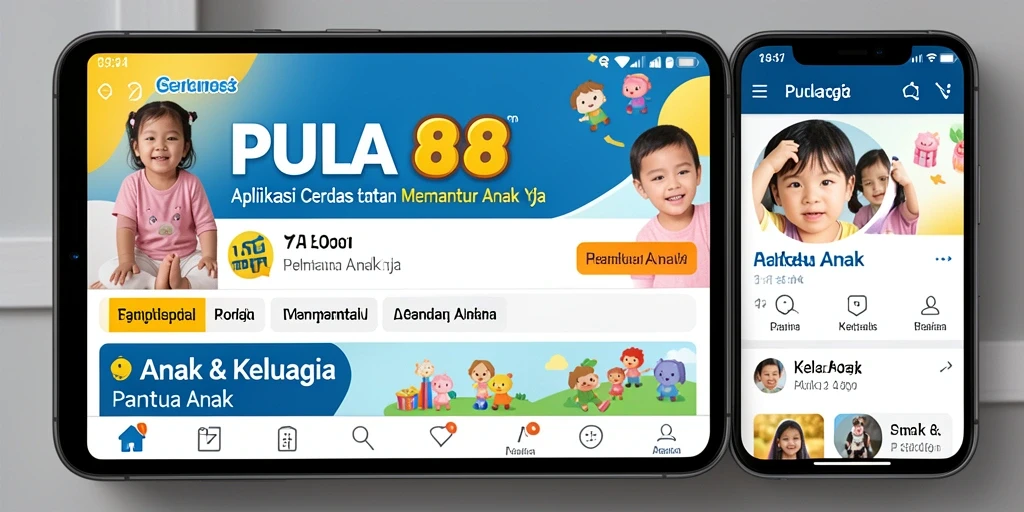 Antarmuka PULAU88 yang ramah untuk memantau anak.